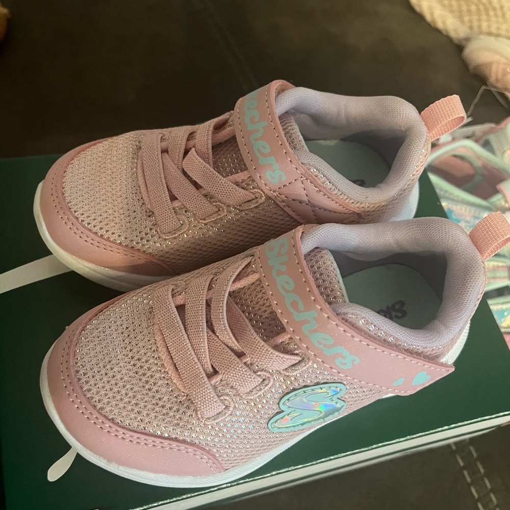Skechers Kids' Light Pink Sneakers